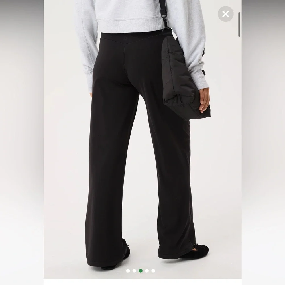 NWT Aerie OFFLINE Real Me XTRA Wide Leg High Waisted Trouser - Picture 6 of 11